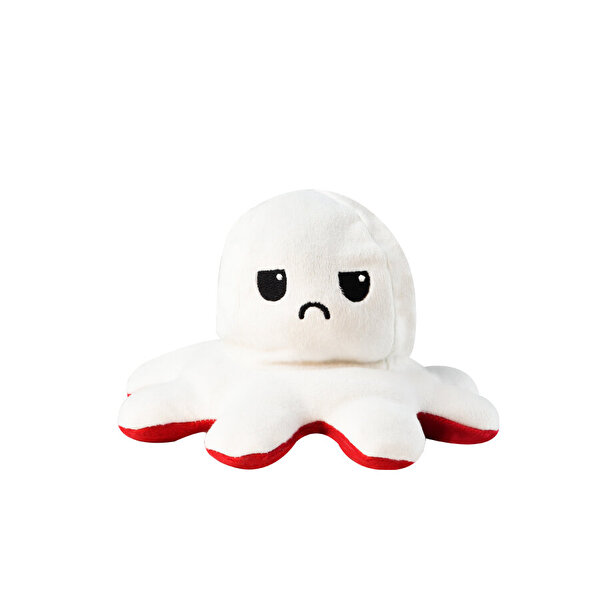 Kırmızı Beyaz Mood Ahtapot