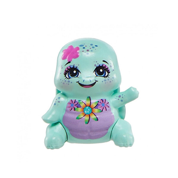 Enchantimals Popüler Karakter Bebekler Tolene Turtle ve Holder HXB96