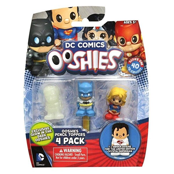Ooshies Dc Comics 4'lü Paket