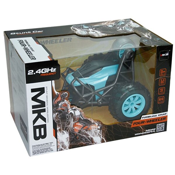 Uzaktan Kumandalı Full Fonksiyon Four Wheeler Akrobat Araba Mavi