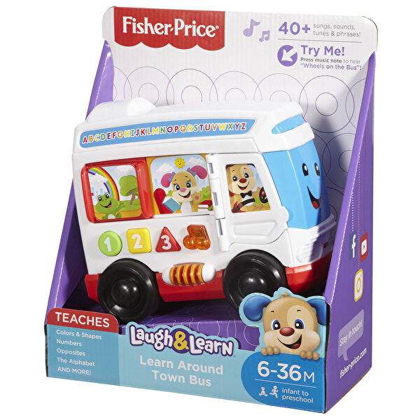 Fisher Price Eğitici Köpekçiğin Eğitici Otobüsü