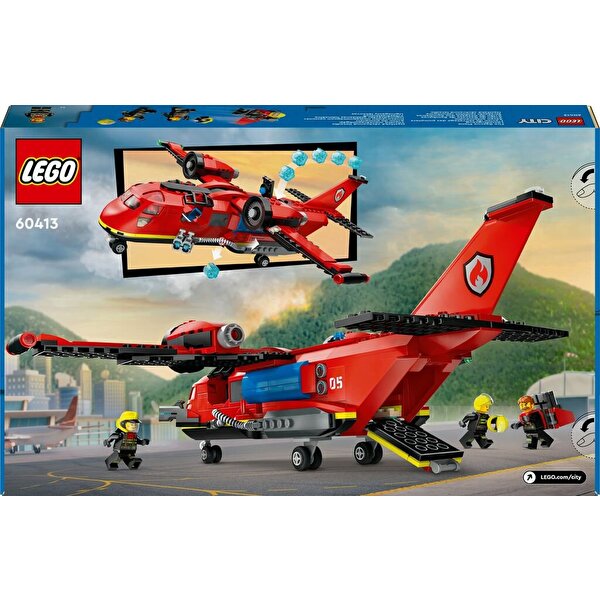 LEGO City İtfaiye Kurtarma Uçağı 60413