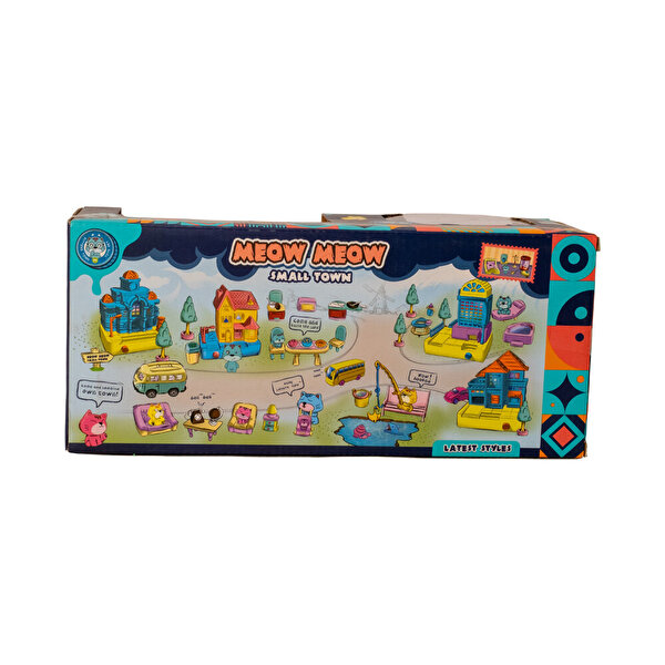 Şehir Seti Sesli Işıklı Kedili Banyo Seti