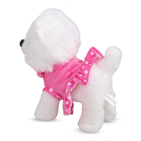 Pilli Sesli Yürüyen Sevimli Köpek Puffy