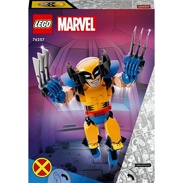 LEGO Marvel Wolverine Yapım Figürü 76257