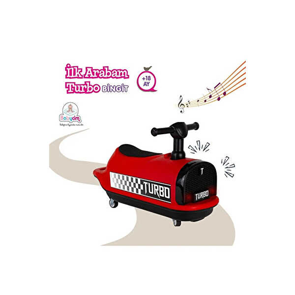İlk Arabam Turbo Bin Git Araba Kırmızı