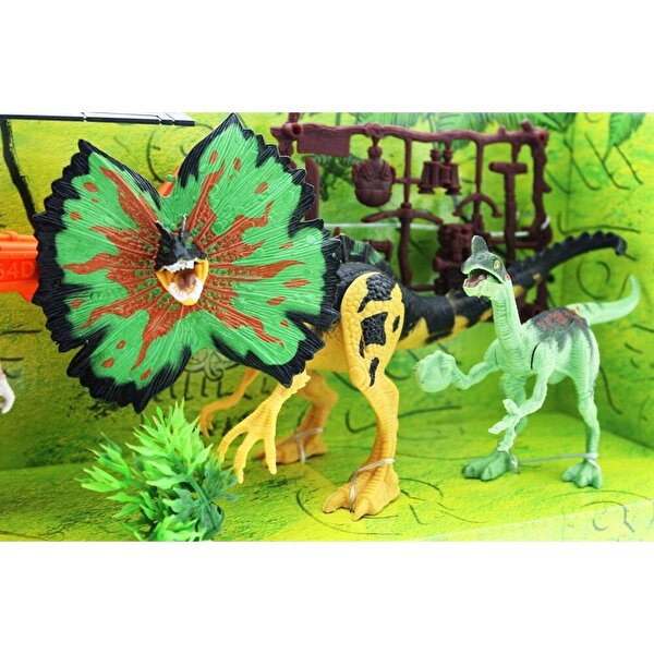 Dinozor Avcısı Helikopterli Oyun Seti D12460