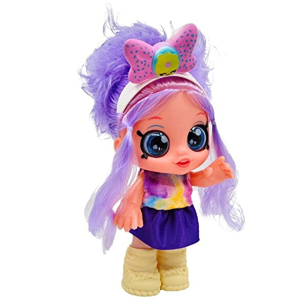 Sesli ve Taşınabilir Çantalı Şeker Kız Roza Bebek