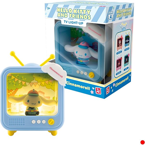 Yume Toys Hello Kitty And Friends Bedside Light TV Serisi Cinnamoroll