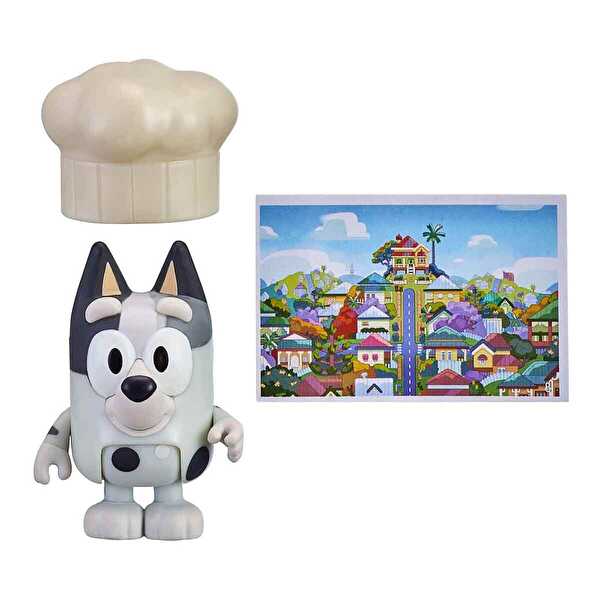 Bluey Tekli Fi̇gür Paketi Muffin & Chef Hat