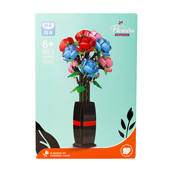 Mega Blok Çiçek Güller 757 Parça