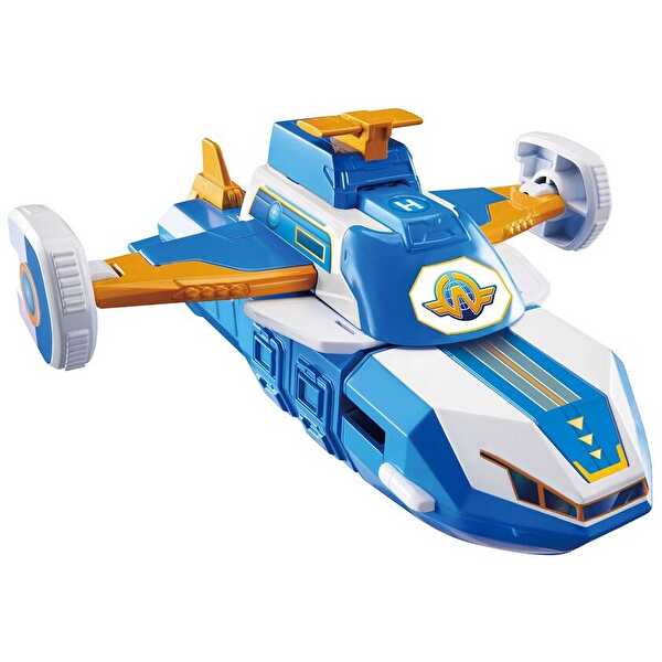 Harika Kanatlar Işıklı Tino ve Mini World Aircraft Robot 2’si 1 Arada Dönüşen Set