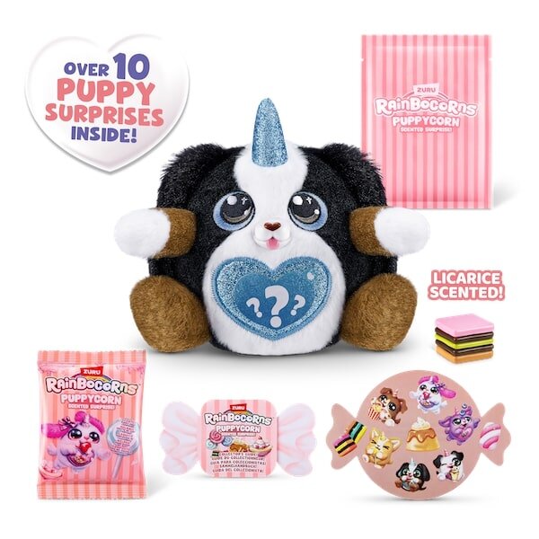 Rainbocorns Puppycorn Kokulu Sürpriz Pembe Boynuz