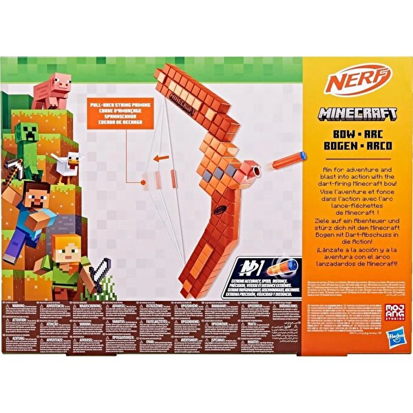Nerf Minecraft Bow Dart Blaster G1120