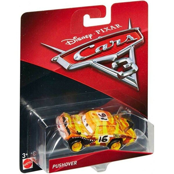 Cars 3 Tekli Karakter Araçlar Pushover DXV72