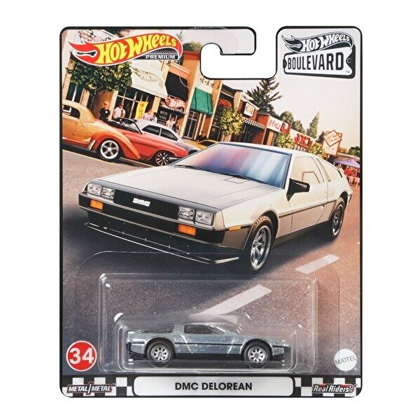 Hot Wheels Boulevard Premium Arabalar DMC Delorean HCM79