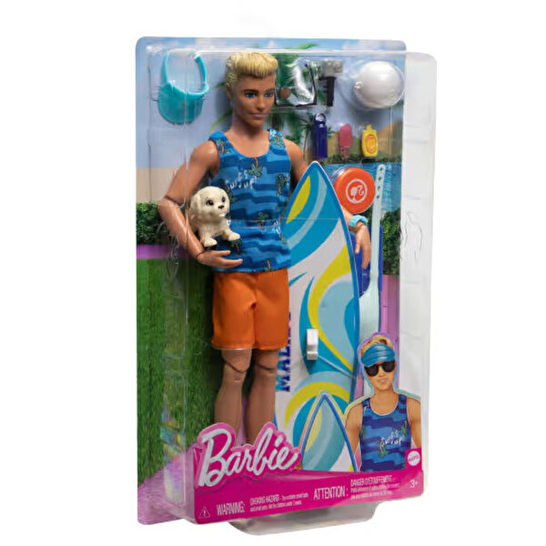 Barbie Ken Sörf Yapıyor Oyun Seti HPT50