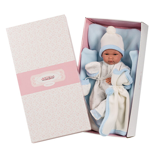 Llorens Pipo Pijama Azul Con Combiador 35 Cm