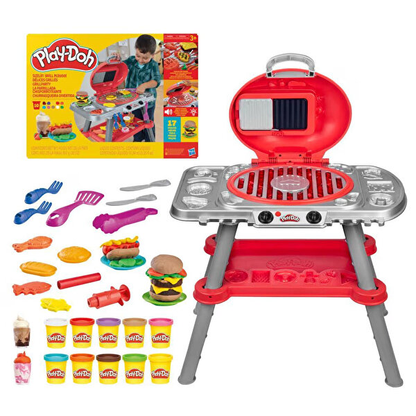 Play Doh Işıklı ve Sesli Sizzlin Izgara Oyun Seti G0500