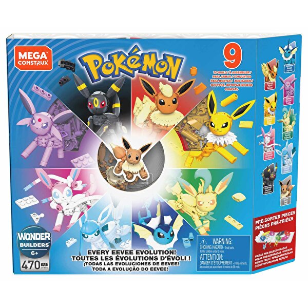 Mega Pokemon Eevee Dönüşümleri Yapı Seti GFV85