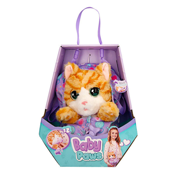 Baby Paws Sesli Kedi Peluş 20 Cm Peluş W2-921139IM