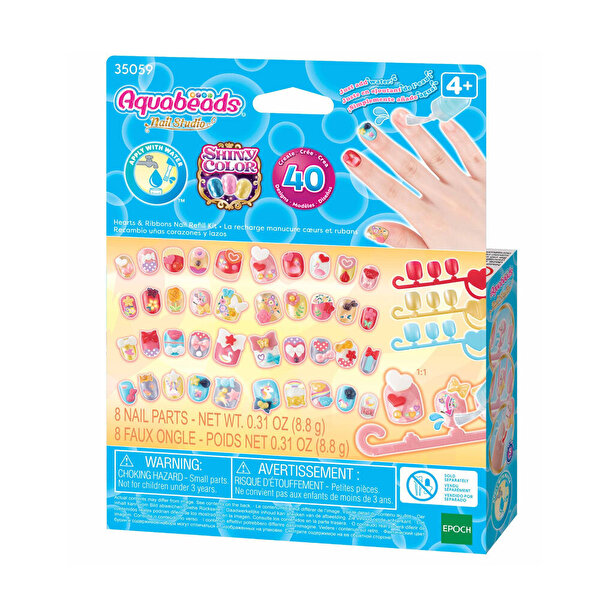 Aquabeads Kalpler ve Kurdeleler Yedek Tırnak Paketi