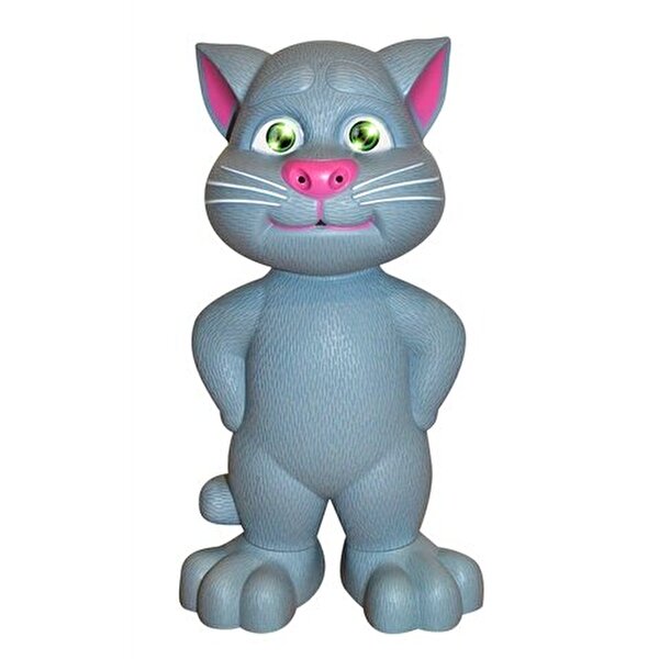 Işıklı Konuşan Kedi Gri