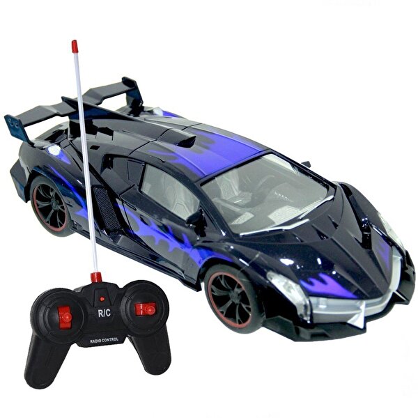 Uzaktan Kumandalı Şarjlı Mavi Ferrari Araba