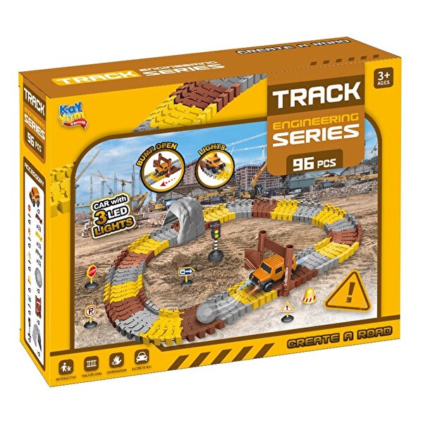 İnşaat Tracks Yol Set 96 Parça