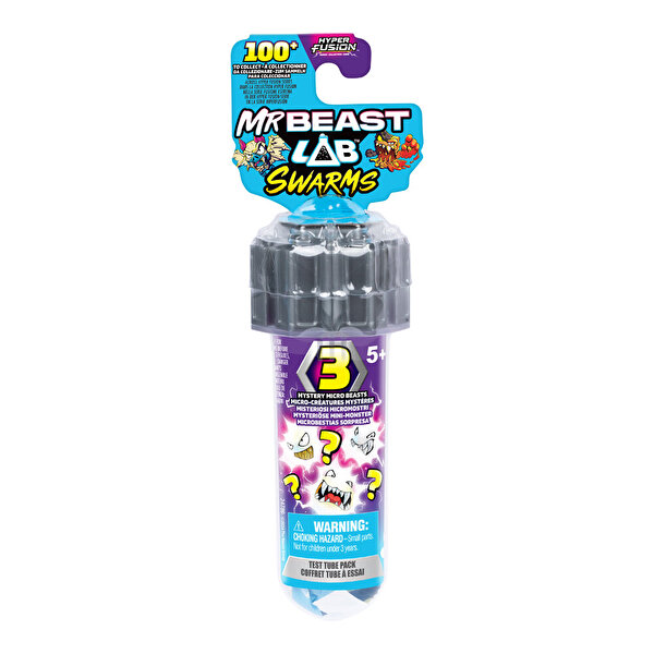 Mr Beast Lab Swarms Hyper Fusion Serisi 3’lü Sürpriz Figür Paketi 24782