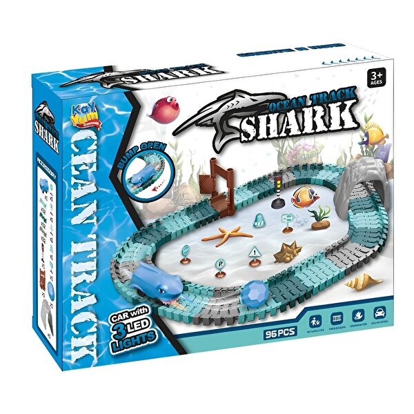 Shark Tracks Yol Seti 96 Parça