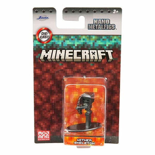 Minecraft Nano Tekli Metal Figür Wither Skeleton