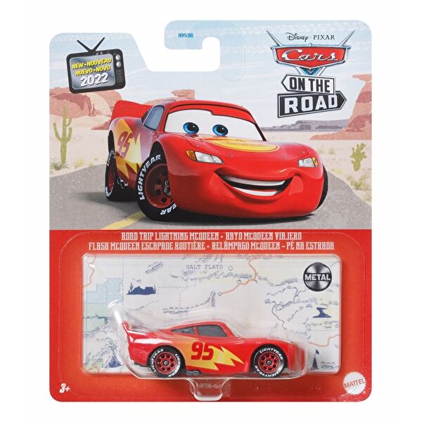 Cars 3 Tekli Karakter Araçlar Road Trip Lightning Mcqueen HHT95
