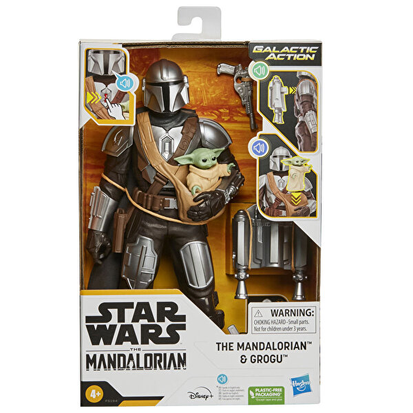 Star Wars Mandalorian ve Grogu İnteraktif Elektronik İkili Figür F5194