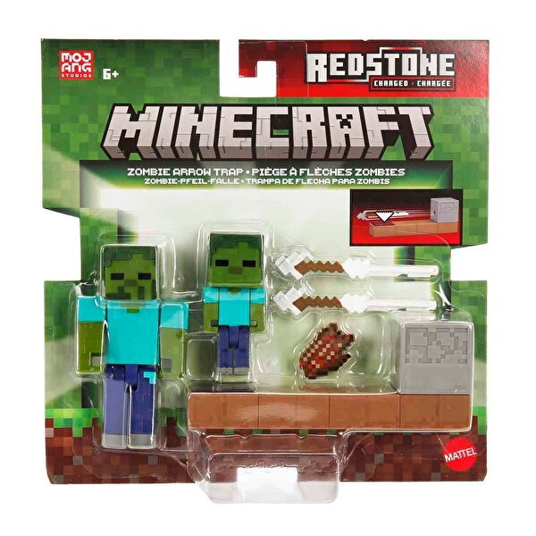 Minecraft Redstone Charged Oyun Seti Zombie Arrow Trap JKK03