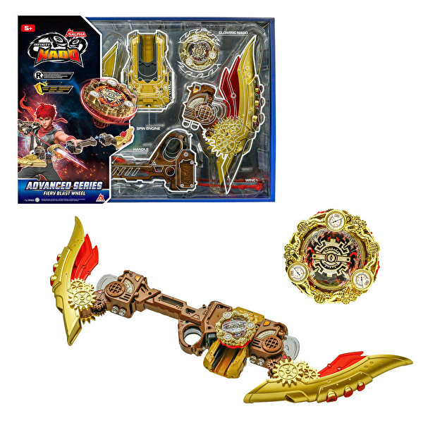 Infinity Nado Tribe Advanced Işıklı Fiery Blast Wheel Fırlatıcı Seti