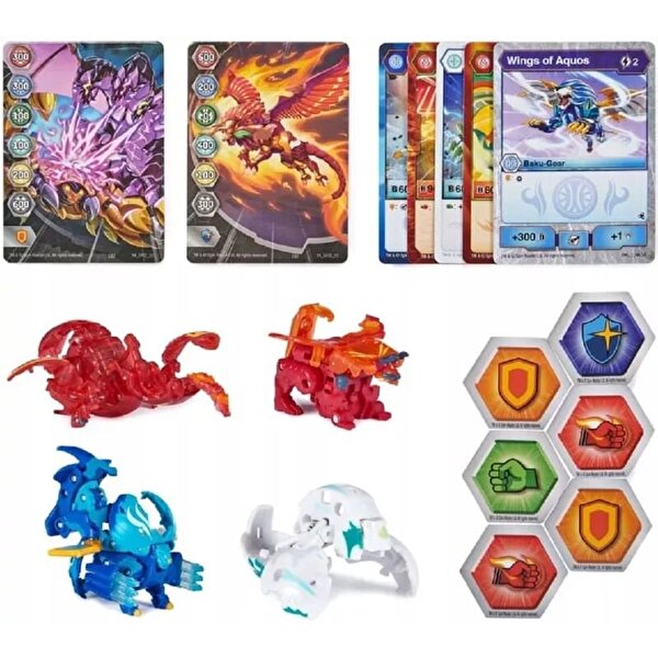 Bakugan Efsaneler Koleksiyonu Cycloid Arcleon Nillious Hydorous