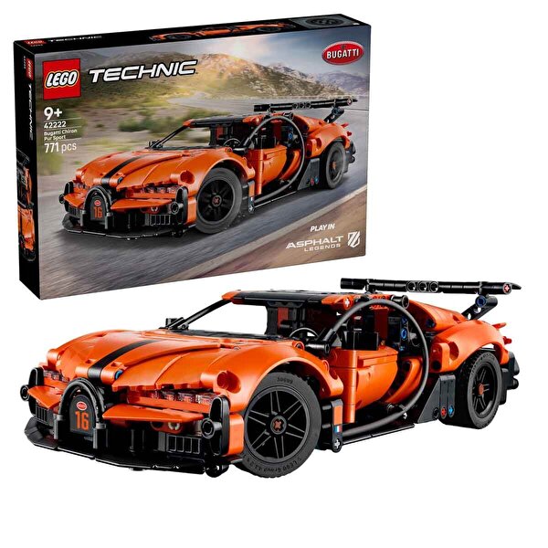 LEGO Technic Bugatti Chiron Pur Sport Hiper Araba 42222