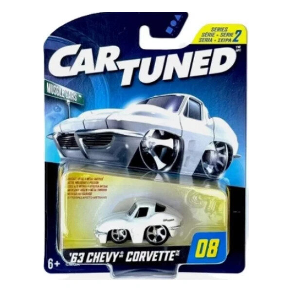 CarTuned JDM Seri 2 Arabalar 63 Chevy Corvette Beyaz