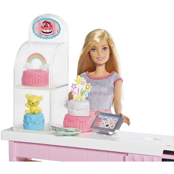 Barbie'nin Pasta Dükkanı Oyun Seti GFP59