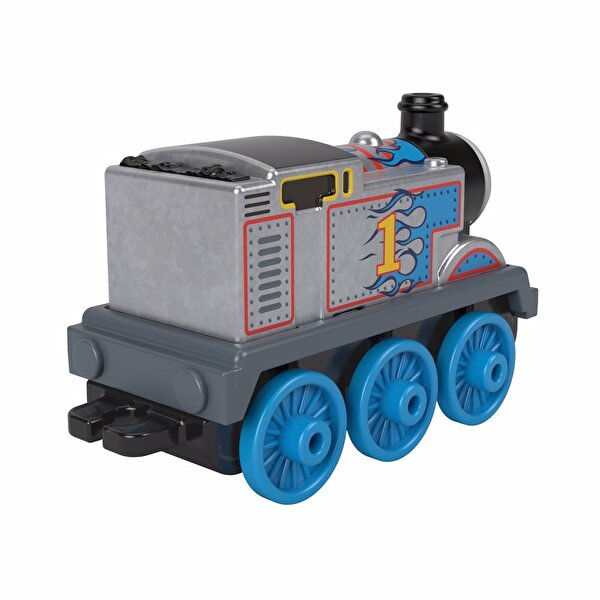 Thomas ve Arkadaşları Trackmaster Sür-Bırak Küçük Tekli Trenler Lokomotif Tren Bare Metal Thomas GYV68