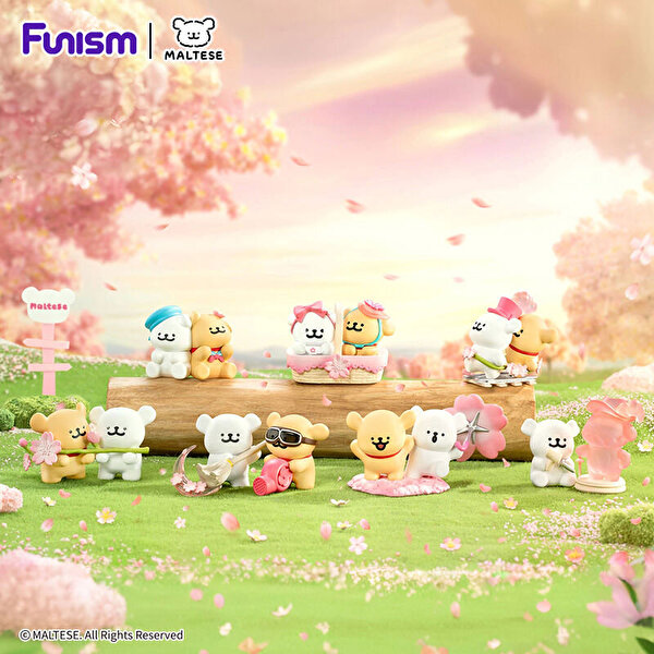 Maltese Cherry Blossom Serisi Sürpriz Paket Koleksiyon Figürü