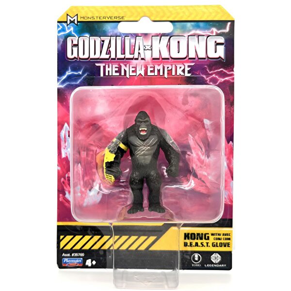 Godzilla ve Kong Mini Figür Kong With B.E.A.S.T. Glove 5 Cm