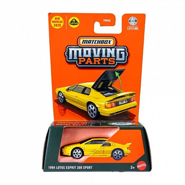 Matchbox 1:64 Arabalar 1994 Lotus Esprit 300 Sport JHV41