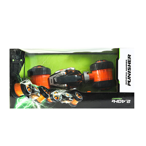 Uzaktan Kumandalı Turuncu Punisher Akrobatik Araç