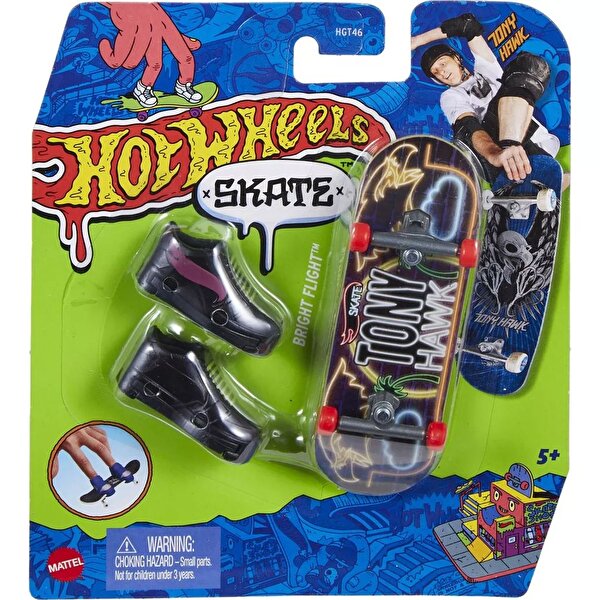 Hot Wheels Skate Parmak Kaykay Ve Ayakkabı Paketleri̇ Bright Flight HNG30