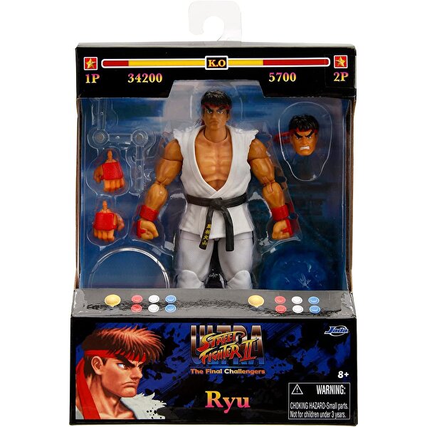 Jada Street Fighter II Ryu Figür 15 cm