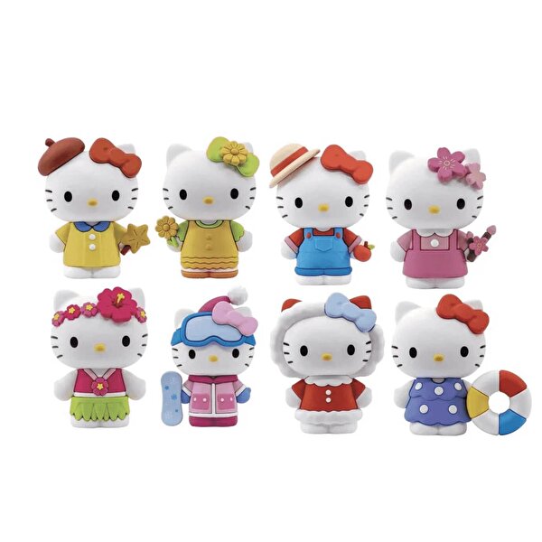 Hello Kitty 4 Mevsim Serisi 7 Cm Sürpriz Paket