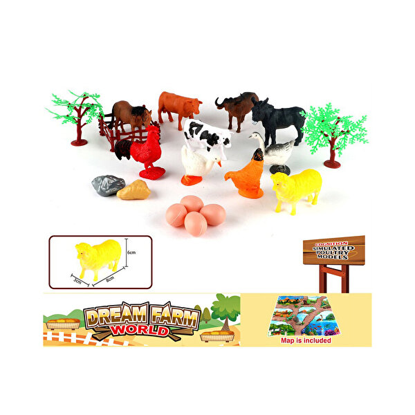 Kutulu Çiftlik Hayvanları Seti