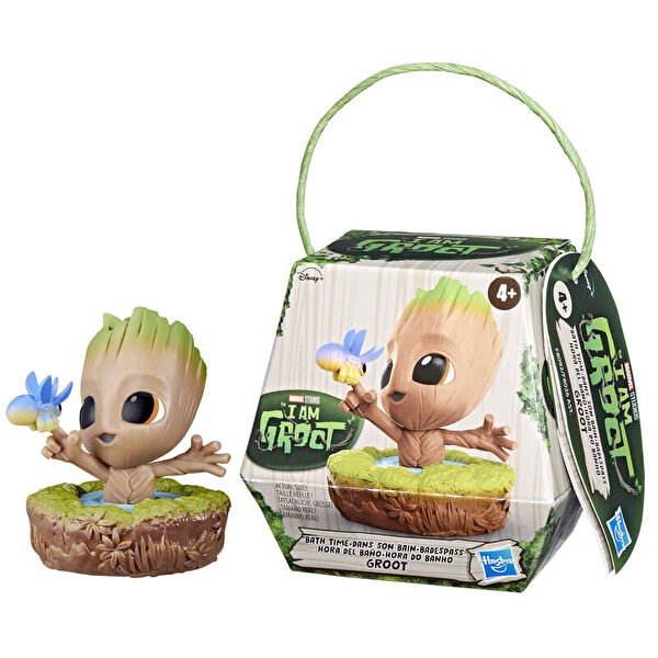 Guardians Of The Galaxy Groot Koleksi̇yon Fi̇gür Bath Time Dans Groot F8092